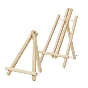 2 Pcs Tabletop Easels, 9 Inch & 17 Inch Wood Easels, Easel Stand for Painting - Bild 1 von 8