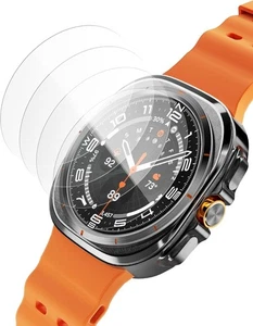 Sinoacc Lot de 4 protections d'écran pour Galaxy Watch Ultra & Watch 6 Classic 47mm | - Photo 1 sur 8