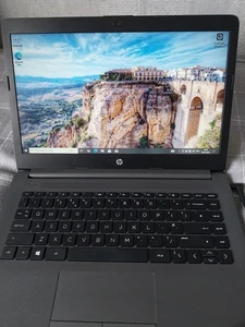 HP 240 G7 Celeron N4020 1.10 GHz 4GB RAM 128GB eMMC 14in Win10Pro Laptop - Good - Picture 1 of 11