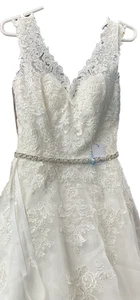 Viva Bride "Liana" Ivory Beautiful BRAND NEW Wedding Dress SIZE 12 - Picture 1 of 24