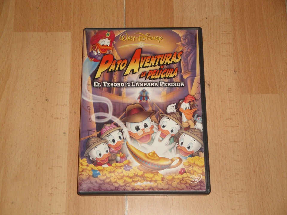 PATO AVENTURAS EL TESORO DE LA LAMPARA PERDIDA DE WALT DISNEY DVD EN BUEN ESTADO - Imagen 1 de 4