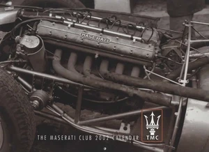 Maserati Club 2002 Calendar-Stirling Moss-Masten Gregory Tp 61-63-Chuck Daigh - Picture 1 of 7