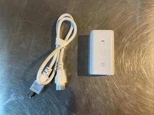 Ubiquiti UniFi U-PoE-AF PoE Injector UPOE af With Power Cord NEW OPEN BOX MINT - Photo 1/6