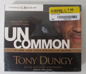 UNCOMMON; Finding Your Path to Significance by Tony Dungy (2009, 4 Audio CDs) - Foto 1 di 2