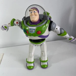 Disney Pixar Thinkway Buzz Lightyear Toy Story Figure Spanish / English Speaking - Picture 1 of 19