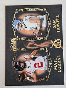 Sam Howell & Matt Corral - 2022 Wild Card Matte Dueling Guns Insert Card - Bild 1 von 2