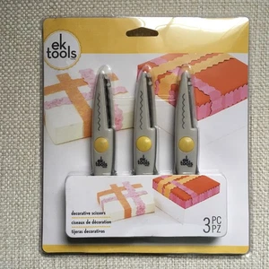ek tools 3 Piece Decorative Design Scissors - Picture 1 of 2