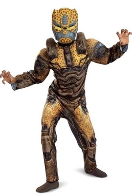 Cheetor Transformers Costume 4-6 Rise of the Beasts Muscle Padded Mask Official - Image 1 of 4