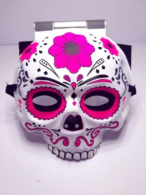 Day Of the Dead Multi Colored Female Costume Mask One Size - Image 1 of 3