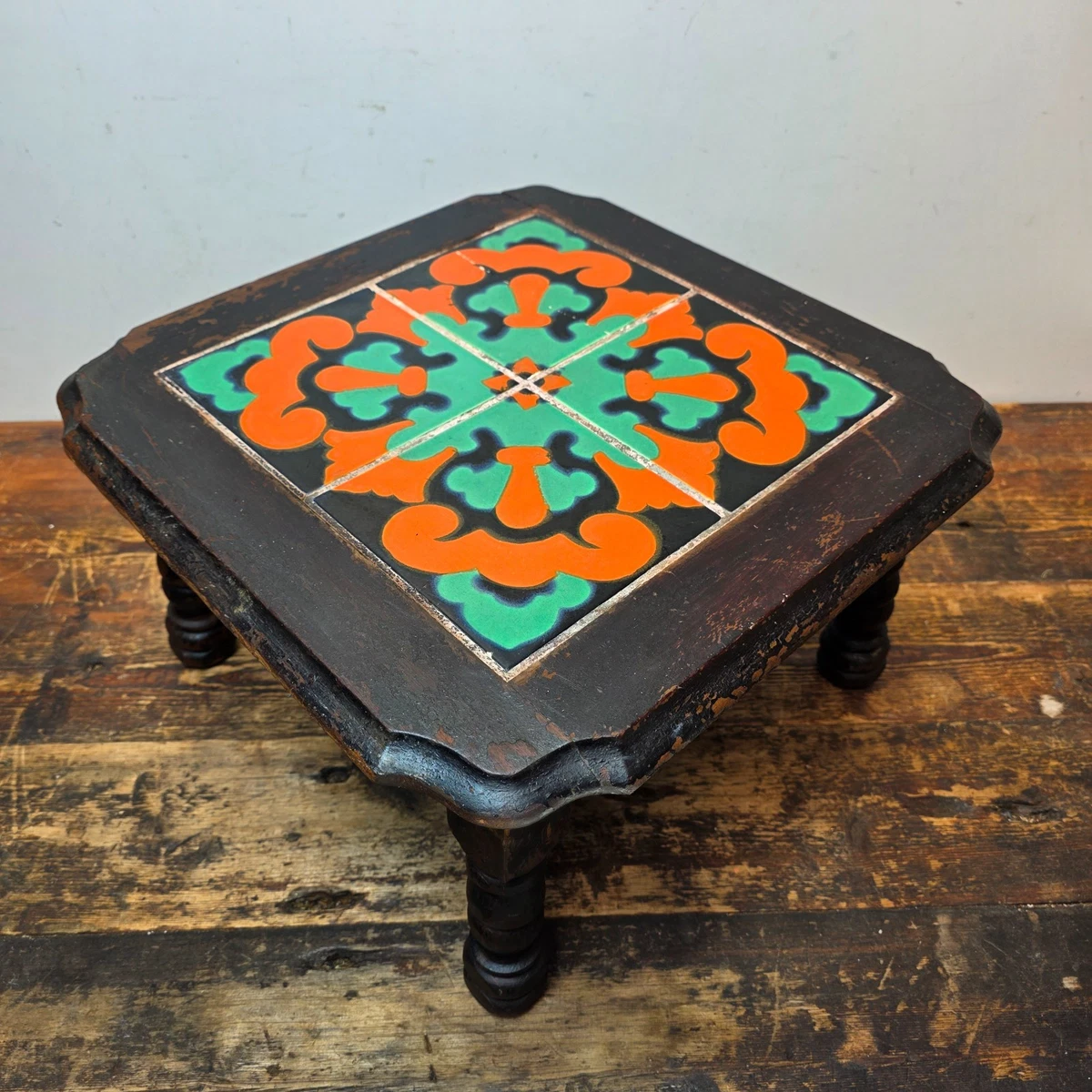 Tile Top Table In Mid-Century Modernism Antiques for sale | eBay
