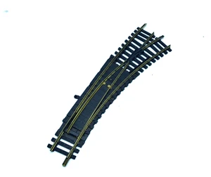 Fleischmann 1:87 H0 6046 R Modellgleis - Bogenweiche rechts - manuell - Bild 1 von 2