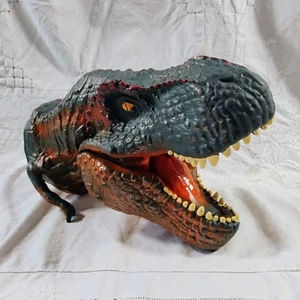 Títere de mano cabeza de dinosaurio realista Tyrannosaurus Jurassic Park - Imagen 1 de 8