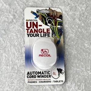 Recoil Automatic Cord Winder - Cord Management System - New, Sealed - Photo 1/3
