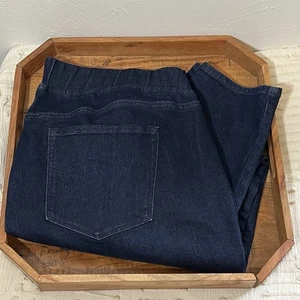 Pantalones de mezclilla para mujer Talbots impecables Jegging azul elástico 20W - Imagen 1 de 6