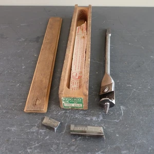Broca expansiva Ridgway 1915 7/8" - 3" hecha en Sheffield - Imagen 1 de 8