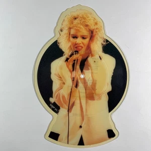 KIM WILDE 11” SHAPED PICTURE DISC: Rage To Love 1985 UNPLAYED MINT MCA UK Import - Picture 1 of 3