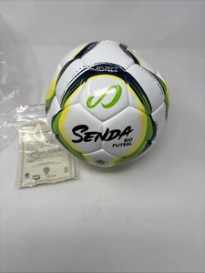 Senda Rio Fair Trade Futsal Ball Yellow Green Size 3 W/ Needle - Picture 1 of 9