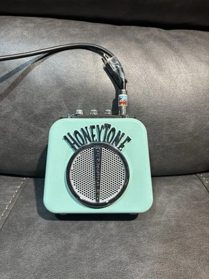 Danelectro Honeytone Mini Amplifier Aqua N10 Guitar Amp UNTESTED - image 1 of 4