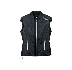 Emporio Armani X Vespa Weste Damen Medium Full-Zip Ltd Ed 946 Schwarz Italy Biker - Bild 1 von 21