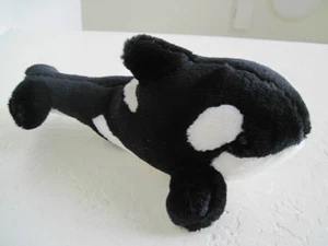 9" SeaWorld KILLING WHALE Plush Stuffed Animal  - Picture 1 of 3