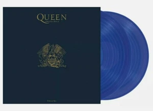 QUEEN   GREATEST HITS II     HMV Ltd  CLEAR BLUE Vinyl SEALED - Bild 1 von 2