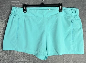 Womens Reel Legends Fishing Shorts Cheeky Baby Blue Size 1X (40Wx2.5L) - Picture 1 of 10