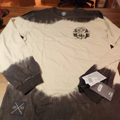 Disney Parks Star Wars Beige & Black Long Sleeve Shirt Darth Vader/Anakin Size M - Изображение 1 из 4