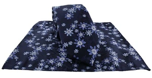 Michelsons of London Vibrant Floral Tie & Pocket Square Set - Picture 1 of 21