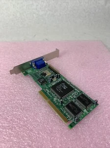 Jaton JTNMC VCTR82107AGP Video-107AGP-3D Trident 9880 8MB AGP Video PC VGA Card - Picture 1 of 9