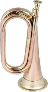 Boquilla decorativa de latón y cobre para tocar regalo instrumento musical - Imagen 1 de 6