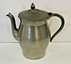 Vintage International Pewter Coffee or Tea Pot with Hinged Lid Marked 276 02 - Picture 1 of 5