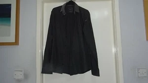 Mens Armani Exchange Ash Mix Cord Mix Long Sleeve T-shirt Sz Medium - Picture 1 of 11