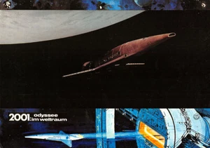 2001 - Odyssee im Weltraum ORIGINAL Aushangfoto Stanley Kubrick / Keir Dullea - Picture 1 of 1