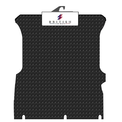 Fits Ford Transit Connect SWB L1 2002-2014 Tailored 3mm HD Rubber Van Rear Mat - Image 1 of 3