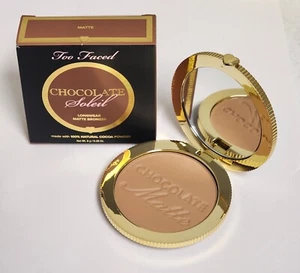 Too Faced CHOCOLATE SOLEIL Longwear Bronzer MATTE Full Size - Picture 1 of 3