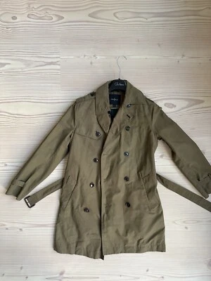 Gabardina para hombre Cole Haan oliva talla S Foto 1 de 2