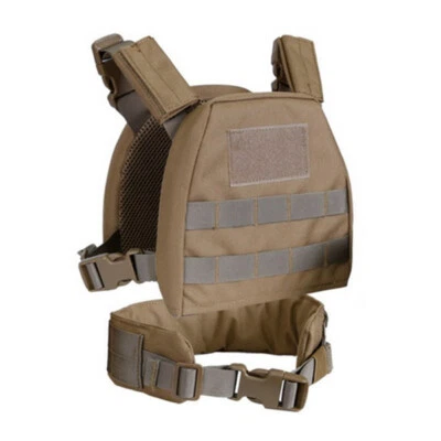 Children Kids Military Molle Plate Carrier Combat Vest with Patrol Belt - Image 1 of 4