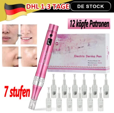 TBPHP M1 Professionelles Elektrischer Derma Pen mit LCD Bildschirm und 7 stufen