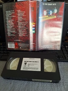 Now That's What I Call Music 13 EX COND VHS VIDEO TAPE ERASURE DURAN PHIL COLLIN - Picture 1 of 3