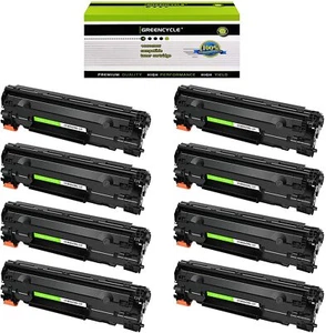 83A CF283A BK Toner Lot Compatible with HP LaserJet Pro MFP M127fp M127fw M125fp - Picture 1 of 25