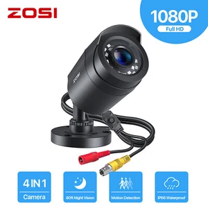 ZOSI 1080P Cámara de Seguridad Exterior para Kit CCTV Botón OSD Visión Nocturna - Imagen 1 de 9