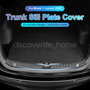 For Tesla Model Y Juniper 2025 Car Door Sill Rear Bumper Plate Protector Trim - Bild 1 von 15