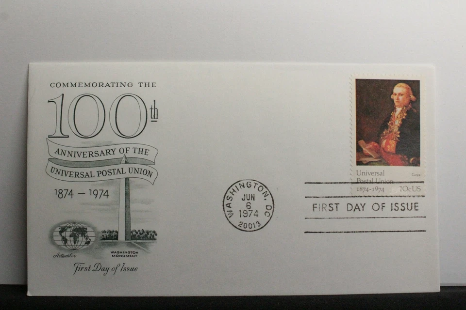 USPS FDC U.S.#1537 – 1974 10c Famous Works of Art: Goya ST1118 - Image 1 of 2