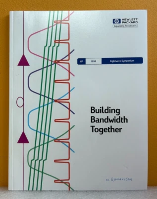 Agilent / HP 5968-4595E 1999 U.S. Lightwave Symposium Manual. - Image 1 of 2