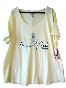 Women  2XL T-shirt Panama City Beach Florida PCB FL Fla USA Souvenir Top New - Picture 1 of 8