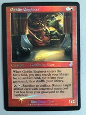 Goblin Engineer FOIL TIME SPIRAL REMASTERED Magic the Gathering MTG Timeshifted