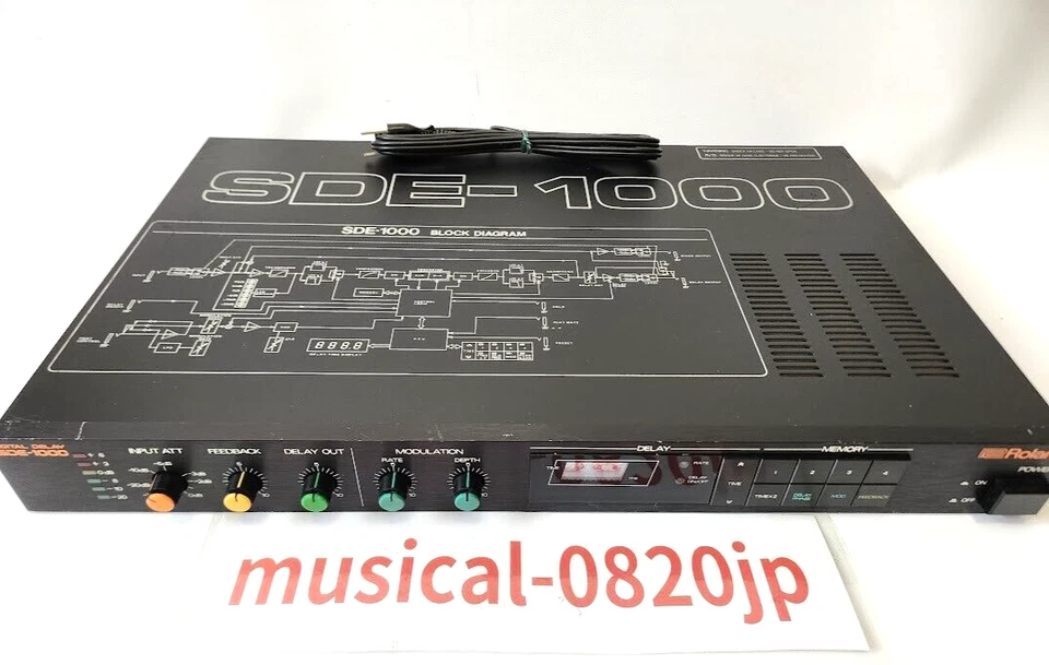 Roland SDE-1000 Digital Delay Rack Effects Processor - Image 1 of 4