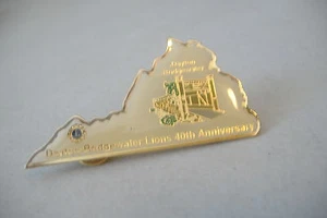~DAYTONA-BRIDGEWATER LIONS 40TH ANNIVERSARY PIN~ - Picture 1 of 3