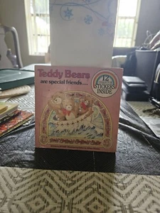 Teddybären sind besondere Freunde mit der Schrift, mit Aufklebern, Jill Wolf PB 1985 - Bild 1 von 1