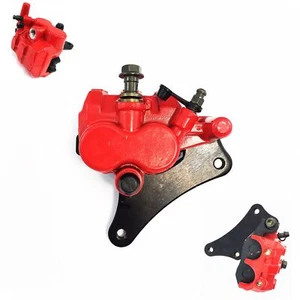BREMSSATTEL BREMSZANGE Komplett z.B.für KYMCO GRAND DINK B&W 50 150cc ROLLER ROT - Bild 1 von 6